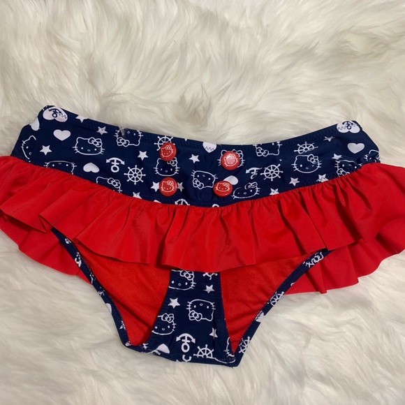 Hello Kitty Other - HELLO KITTY Swim Bottom Navy Red Size Large